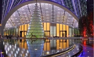 深圳京基100大廈亮化及室內照明工程詳解