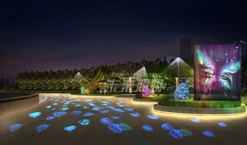 景觀亮化工程常用方法